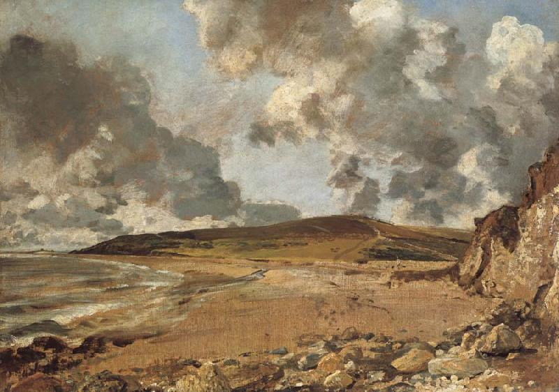 John Constable Weymouth Bay Bowleaze Cove and Jordan Hill Norge oil painting art